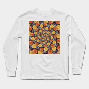 Chakra, reiki pattern Long Sleeve T-Shirt